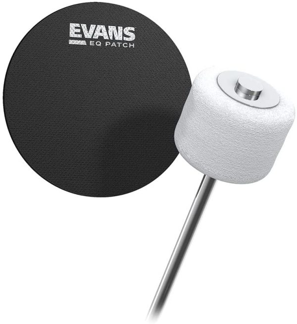 EVANS EQPB1 BLACK NYLON SINGLE PATCH