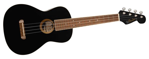 FENDER AVALON TENOR BLACK UKULELE 0970450506 - immagine 4