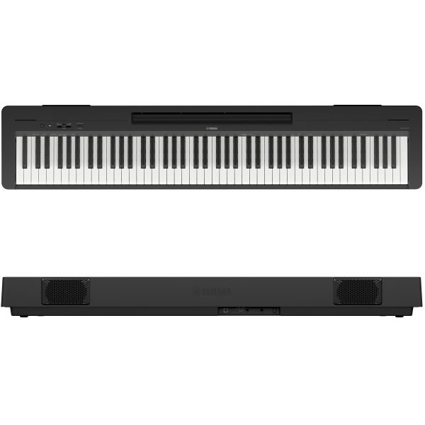 YAMAHA P145 BLACK PIANO 88 TASTI PESATI - immagine 3