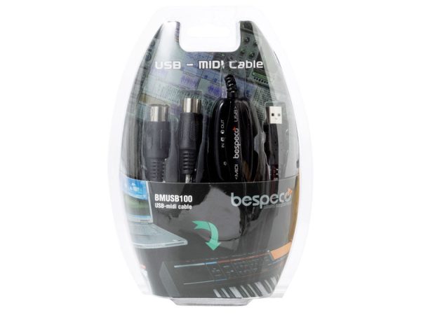 BESPECO BMUSB100 INTERFACCIA MIDI USB - immagine 2