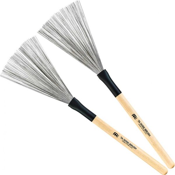 MEINL SB302 7A FIXED WIRE BRUSH SPAZZOLA IN METALLO