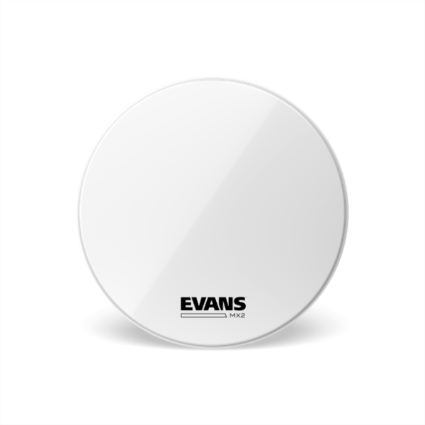 EVANS BD18MX2W MARCHING BASS BIANCA